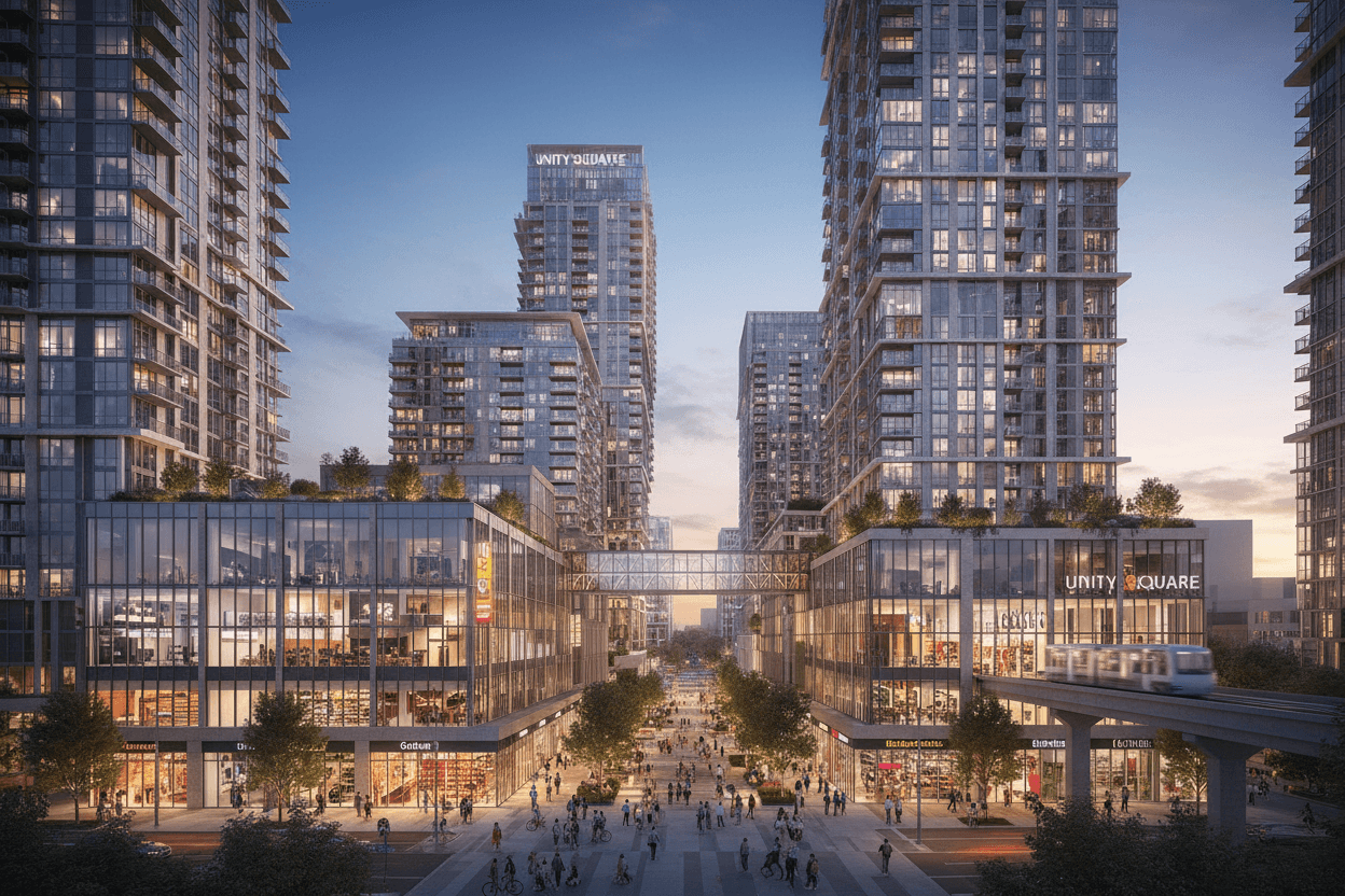 Apartment complex construction