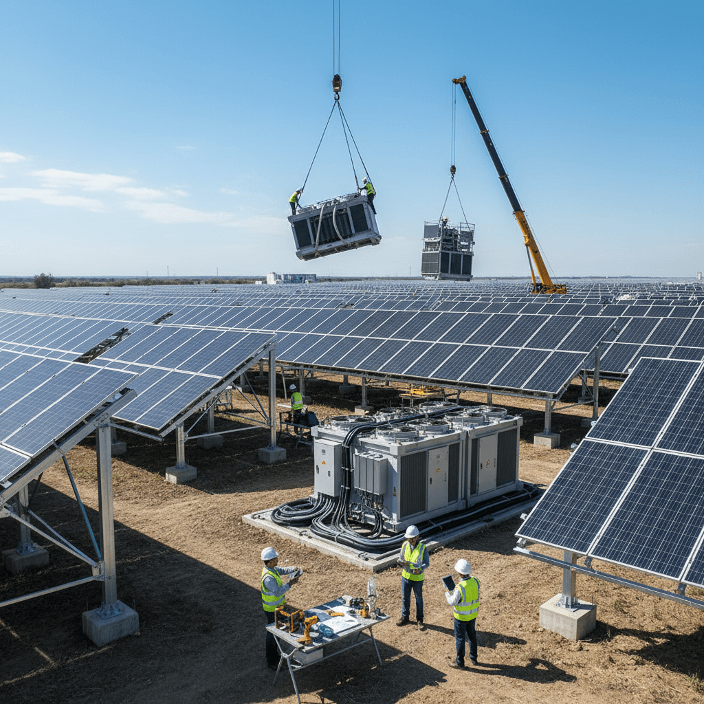 Energy sector construction