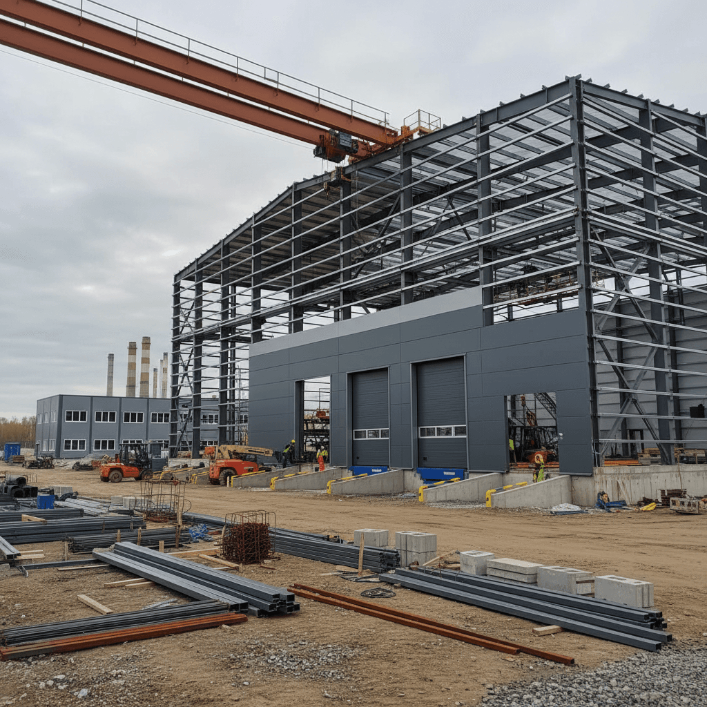 Industrial facility construction