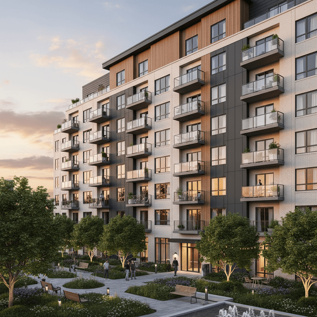 Multi-family residential construction project